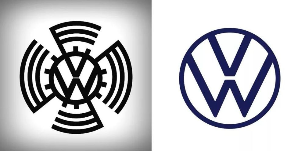 与前面传言的有所不同,新logo是这样的—— 新品牌设计是由大众汽车