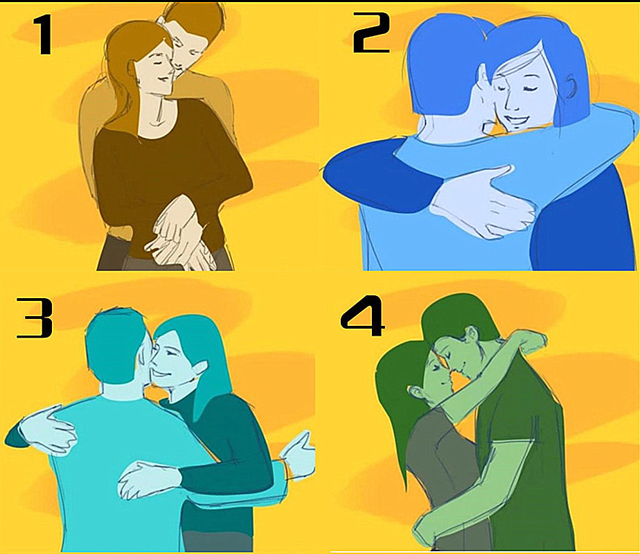 爱情测试:根据8种拥抱姿势,判断你爱ta的方式对了吗