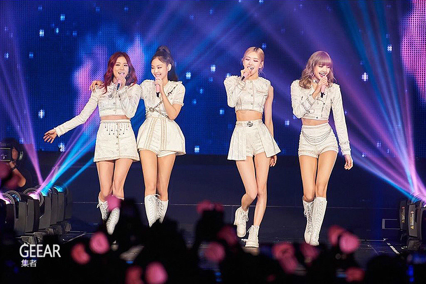 黑色唇膏和厌世眼神,如此叛逆造型的blackpink你见过吗?