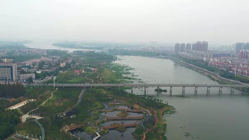 安陆府河国家湿地公园完工