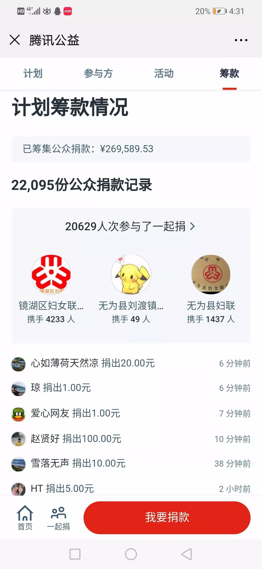 99公益日,妇联,芜湖,腾讯公益