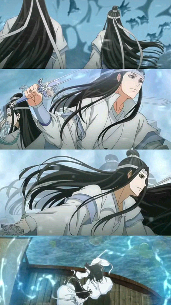 壁纸,魔道祖师,蓝忘机,高清美图,动漫