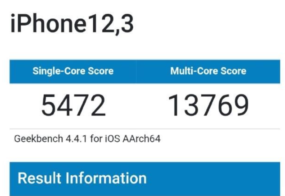 苹果a13处理器跑分出炉,性能远超麒麟990,骁龙855!