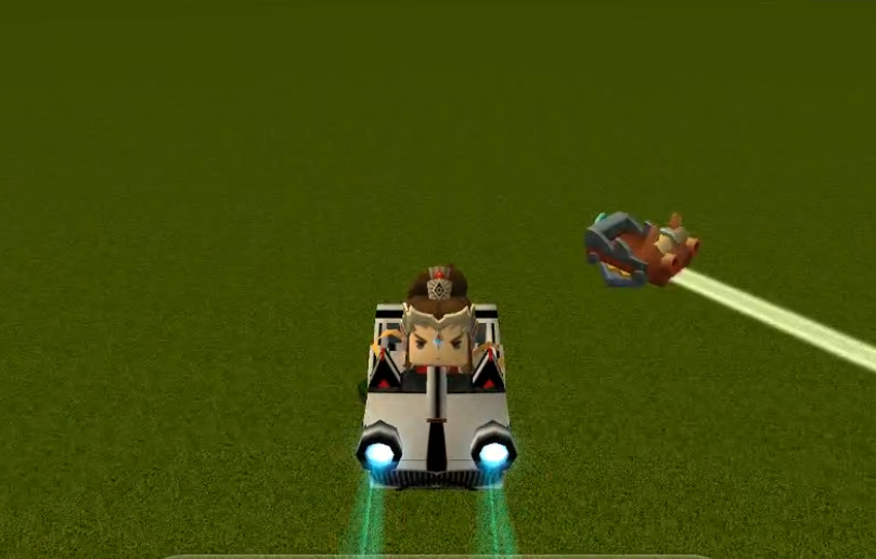 迷你世界:玩家1秒造宝马跑车,自带led大灯,时速300码!