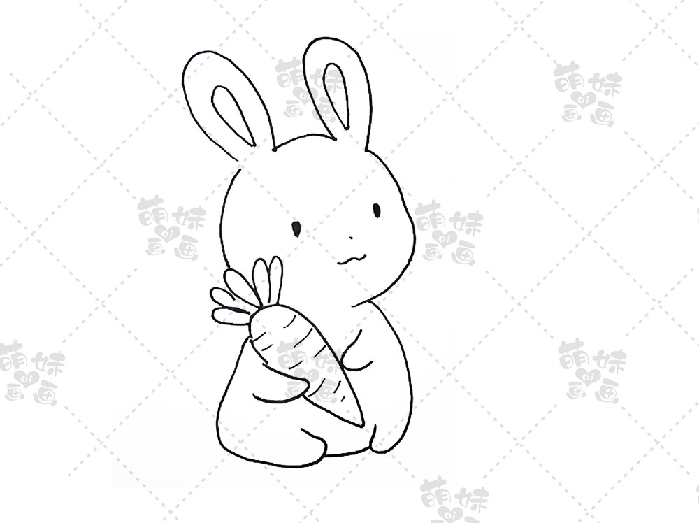 中秋节卡通月饼,嫦娥和玉兔怎么画?来看萌妹老师的文字讲解