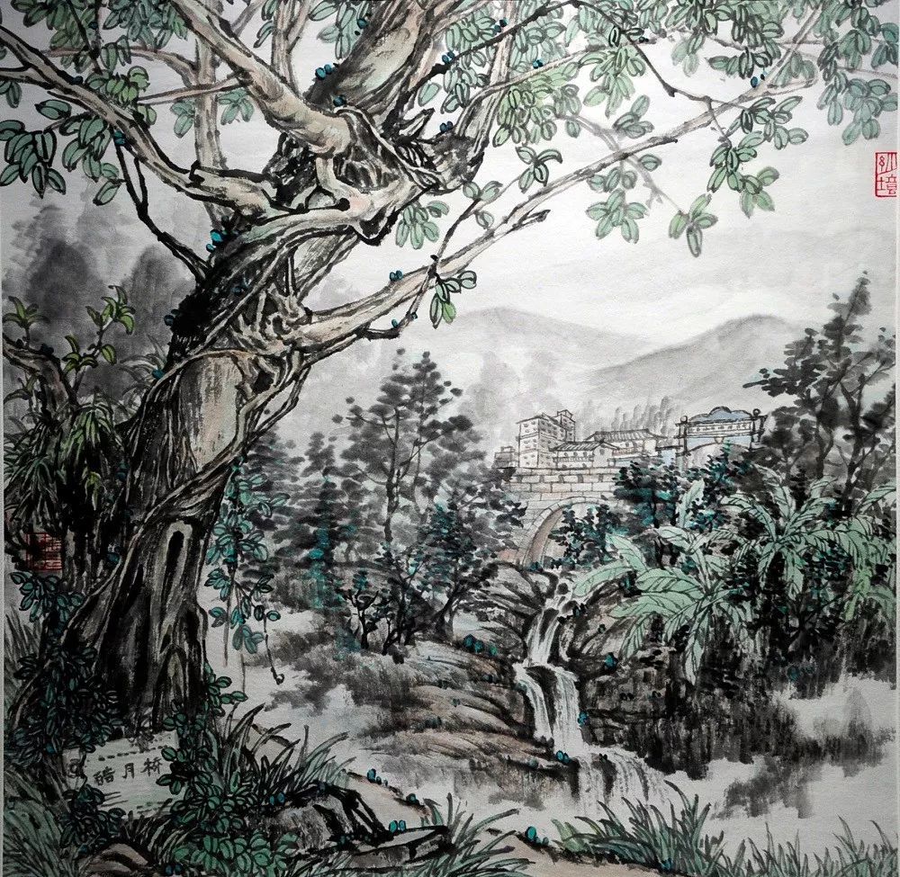 新中国成立70年来涪陵发生了哪些巨变?画家在美术馆用笔告诉你