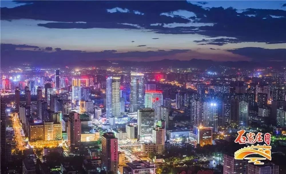 有一种美叫石家庄的绚烂夜景