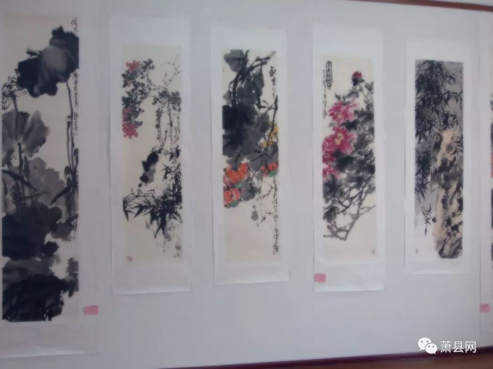 水墨传国粹;室雅画添香,萧县青年书画家作品展