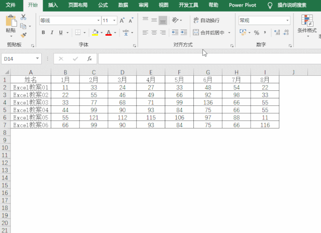 一行代码实现excel动态图表效果,简单又实用的动态图表制��