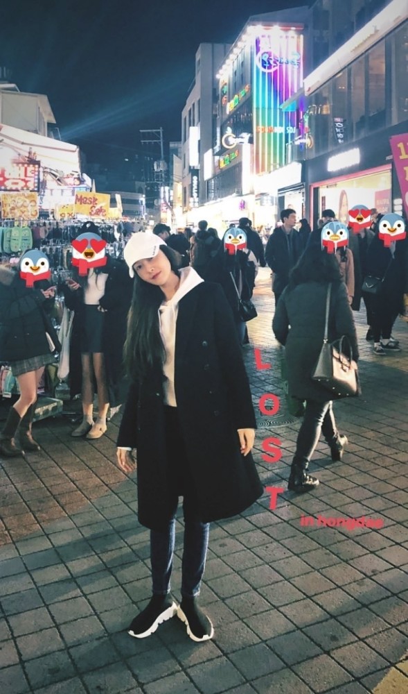 郑秀妍生活照冬天的日常气质,你最心动吗?