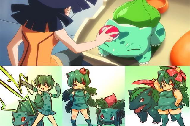 神奇宝贝,杰尼龟,进化,妙蛙种子,小火龙,水箭龟