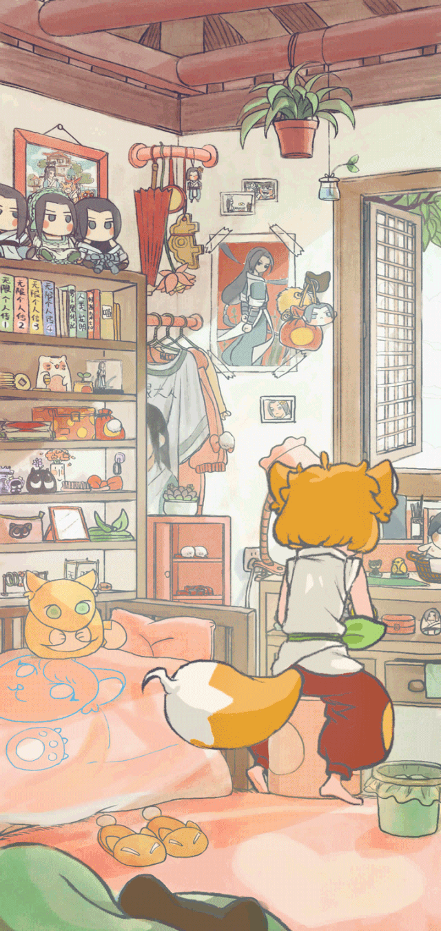 动漫 卡通 漫画 头像 640_1351 竖版 竖屏 gif 动态图 动图