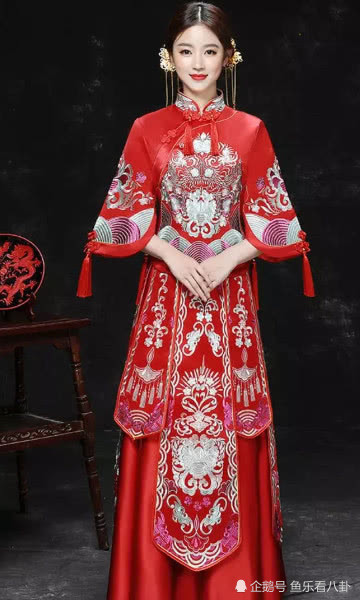 心理测试:选一件最漂亮的秀禾服,测试你的前世