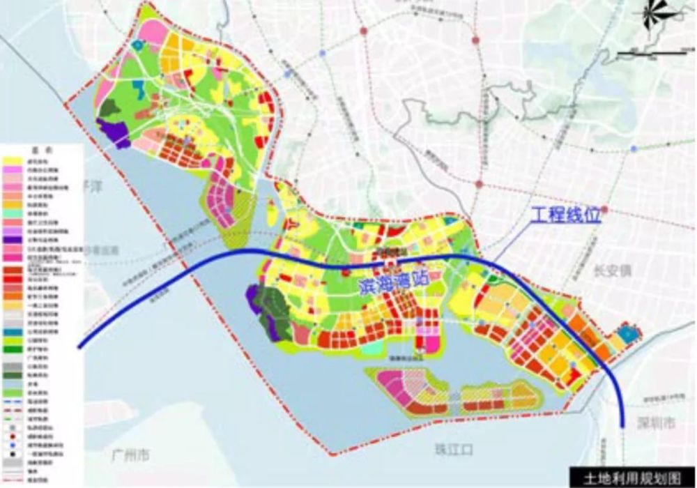 三十线强力撼撑南沙交通枢纽中心地位,深茂铁路深江段