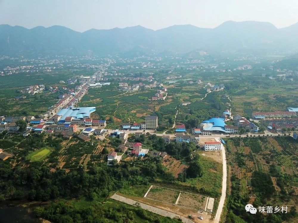 航拍湖南省石门县皂市镇