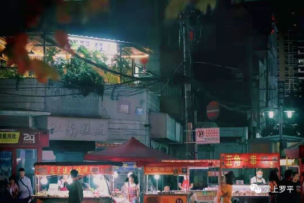 生活中一百个难关也跨得过去 在罗平有很多吃烧烤的地方 兴隆街,观音