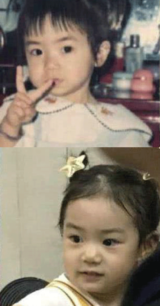 戚薇和女儿有多像?翻白眼不算啥,看到童年照:戚哥是生