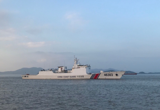 海警船,南海,万安滩,海警3901船,海警46303船