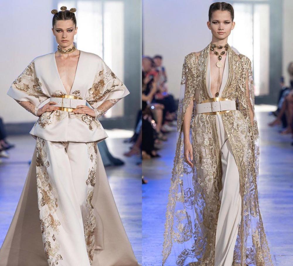 eliesaab2019巴黎时装周高定秀 灵感来自于中国风