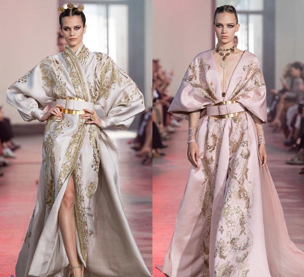 eliesaab2019巴黎时装周高定秀 灵感来自于中国风