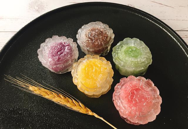 daogrs蒸烤箱做diy水晶月饼