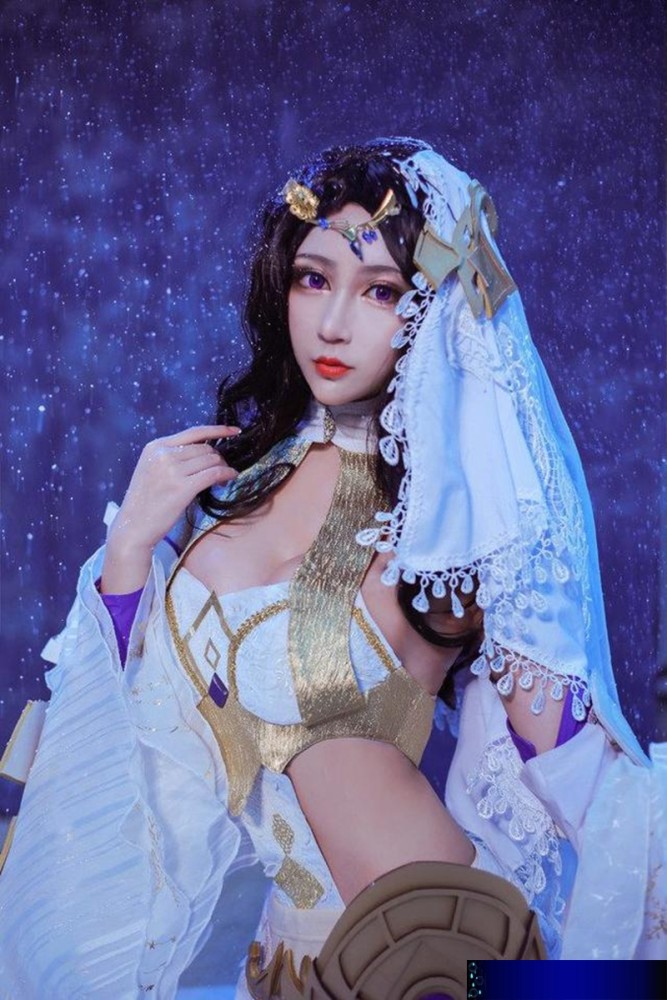 王者荣耀cos:妹子貂蝉异域舞娘cos,太精致了