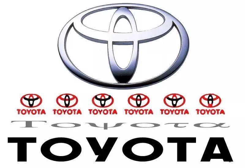 07 toyota的logo中包含了toyota的所有字母.