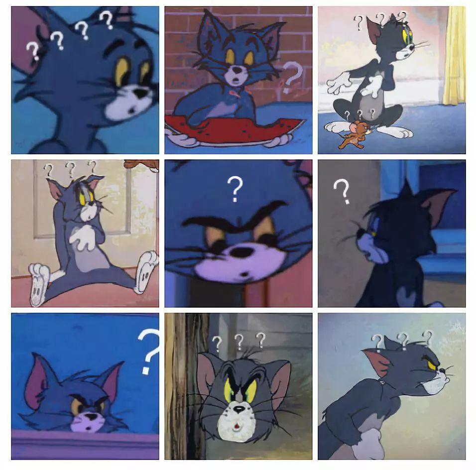 童年经典变表情包库,樱桃小丸子汤姆猫在劫难逃,猫眼姐妹最惨