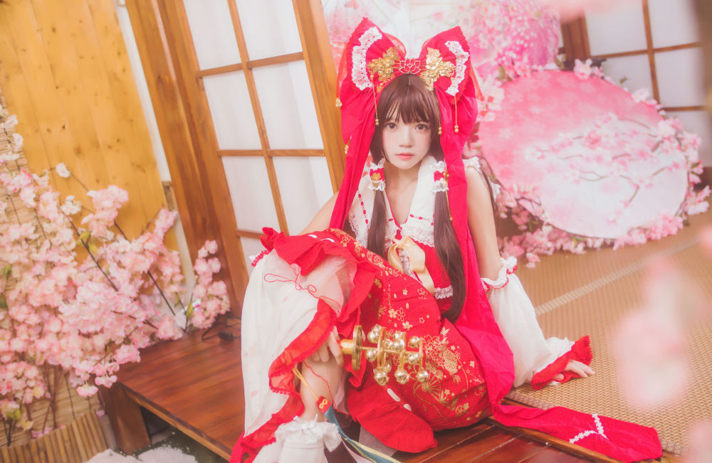 疯猫sss灵梦cosplay