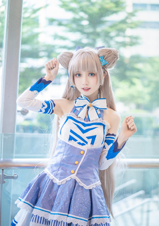 cosplay:超元气少女偶像——猫系少女默默酱