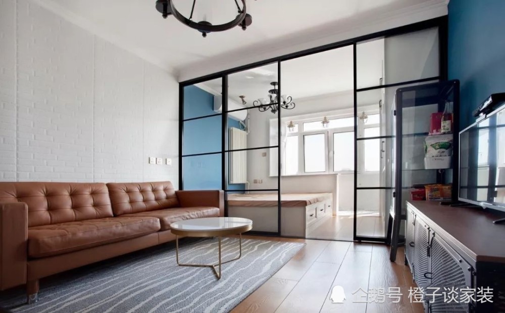 装修,玻璃隔断,隔断,客厅,卧室