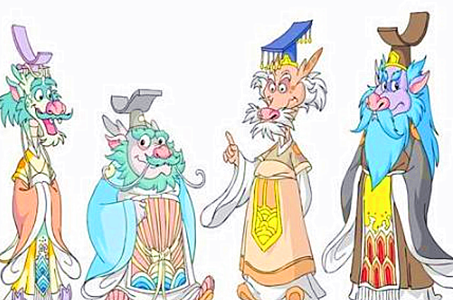 神话传说中,四海龙王分别是什么龙?这四个老家伙都有什么本事