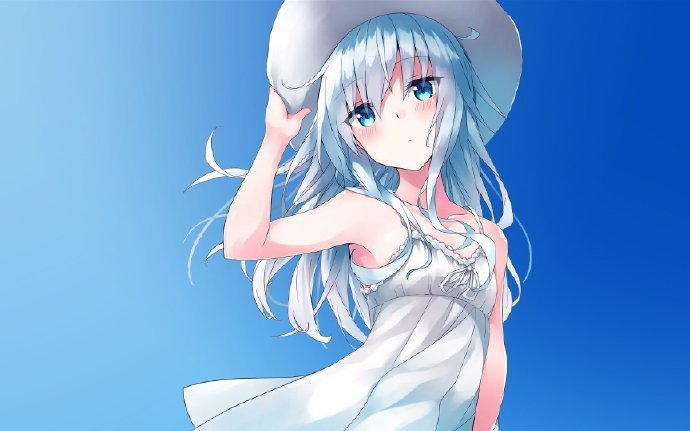 动漫图片,美少女宽屏壁纸桌面