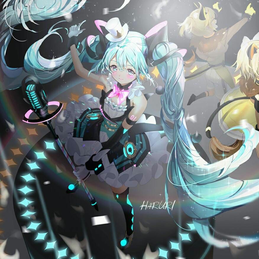 动漫头像,初音未来,女生头像,初音cos,头像