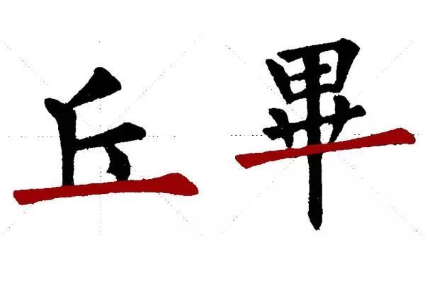 楷书中独体字结构中,横平竖正写法,如何去理解和应用