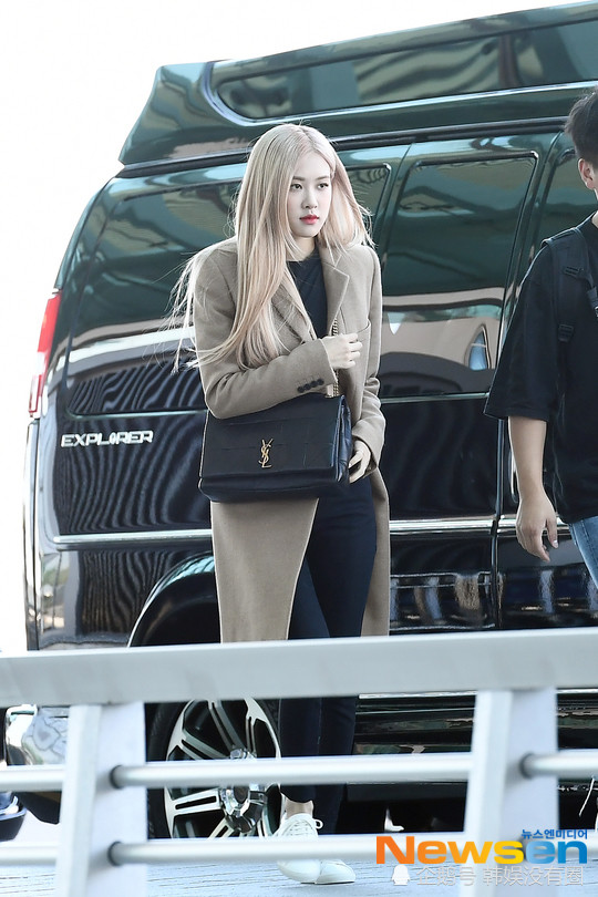 blackpink 朴彩英机场照被赞
