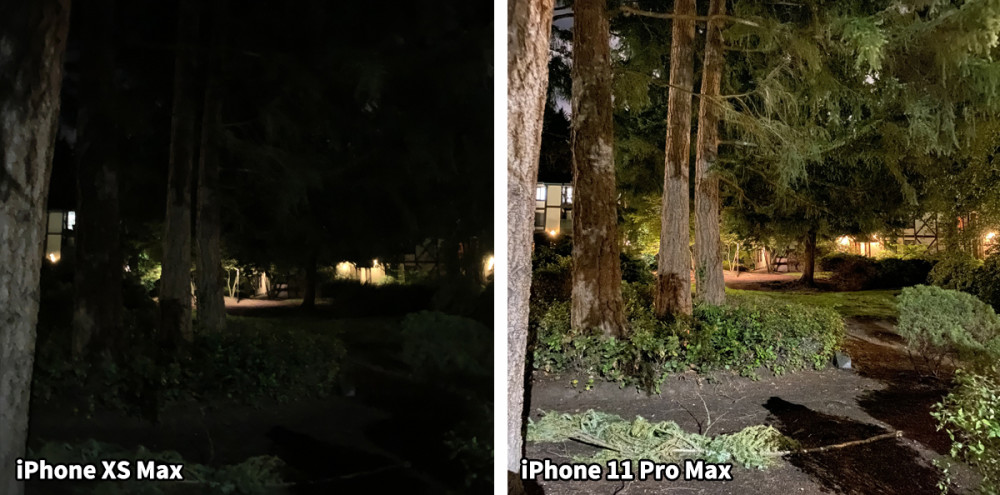 iphone11夜拍实测:拍出来的照片像是开了灯