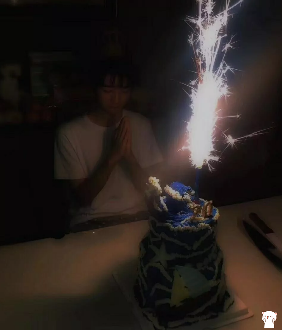 王俊凯"生日蛋糕"遭曝光,设计超级梦幻,寓意更是特别的有心