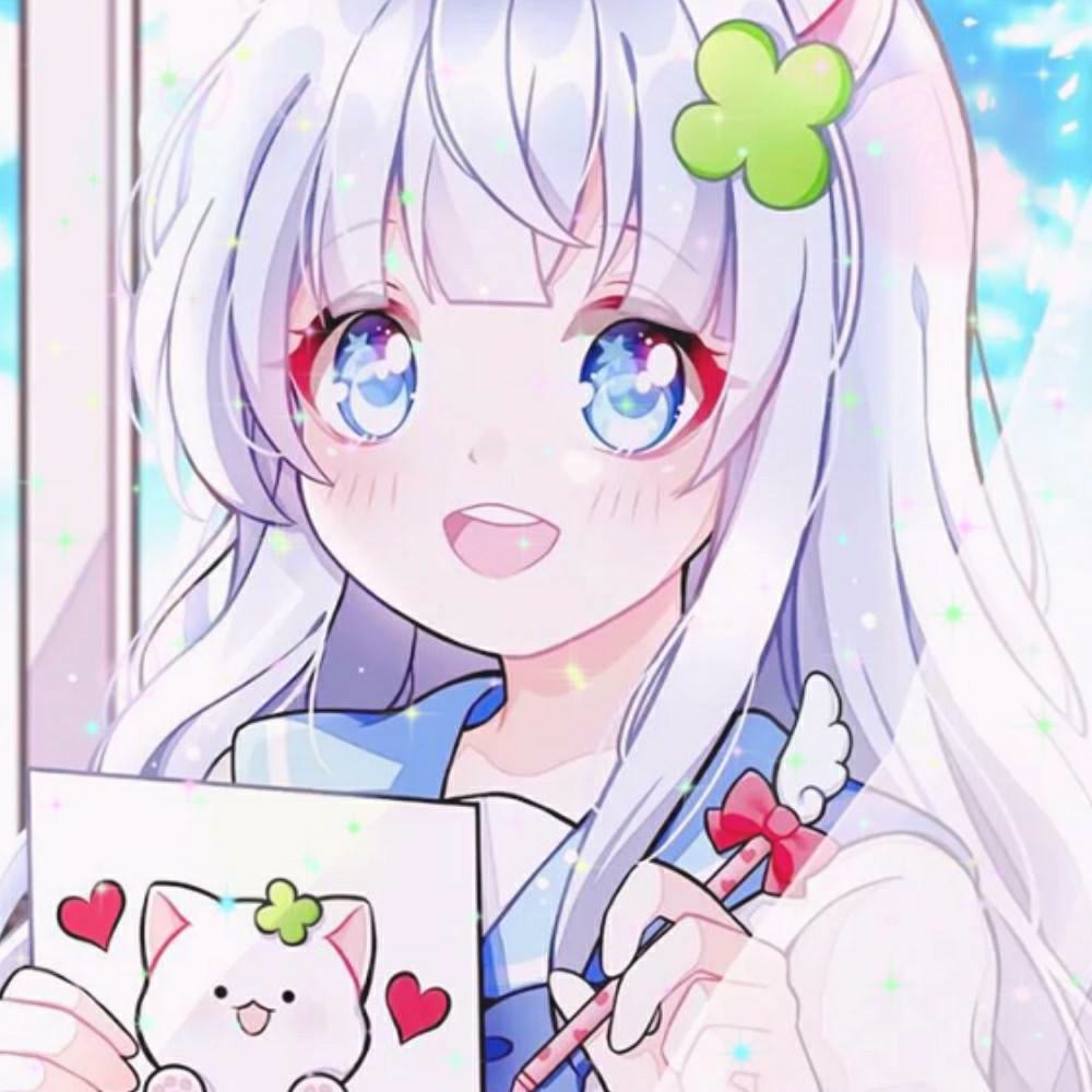 超甜·治愈·女生头像:如果不是喜欢你,谁愿意掐着嗓子装萝莉