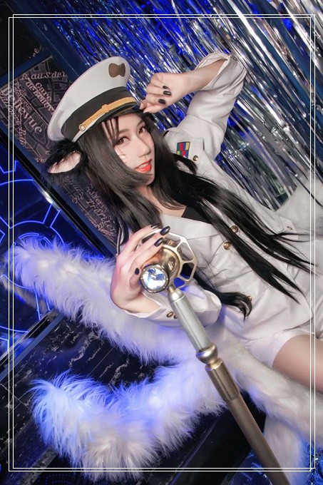 英雄联盟cosplay:阿狸女神穿上女团服装,好惊艳!