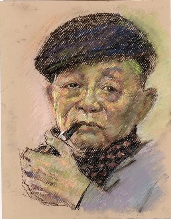蓝天野肖像