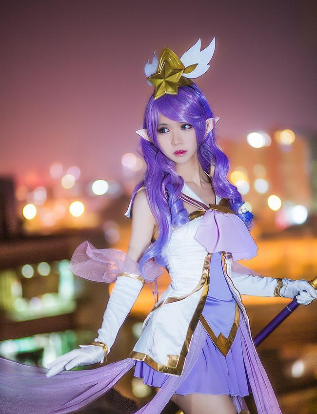 英雄联盟:魔法少女迦娜cosplay