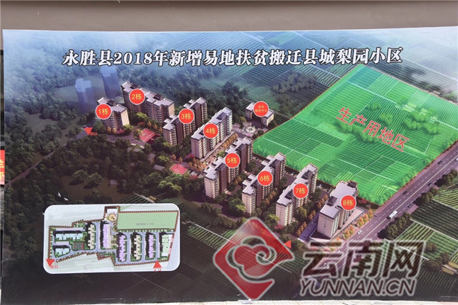 暖心!云南永胜县620户2285名山区贫困群众入住县城新居