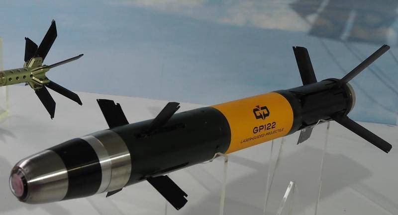 gp122型122毫米激光末端制导炮弹