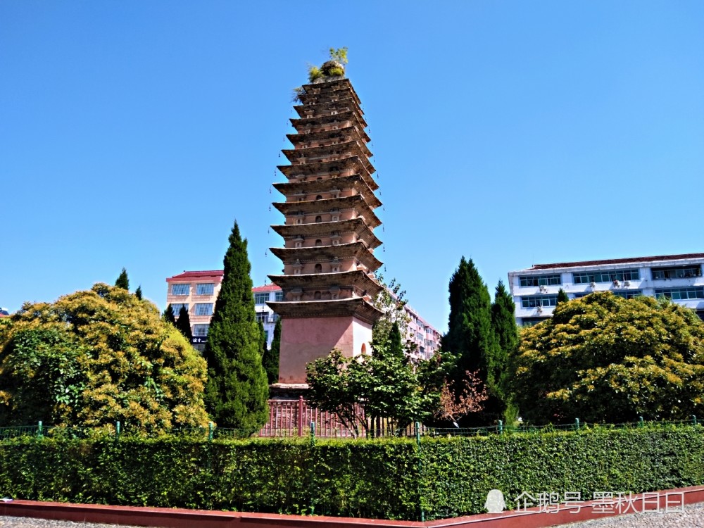 一路骑行60公里,从汉中到朱鹮之乡洋县,就为了看一眼开明寺塔
