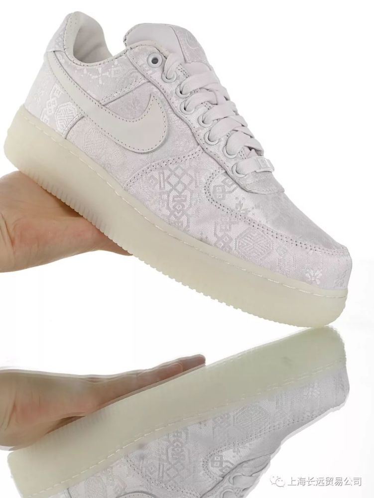 clot白丝绸空军一号 nike air force 1 premium