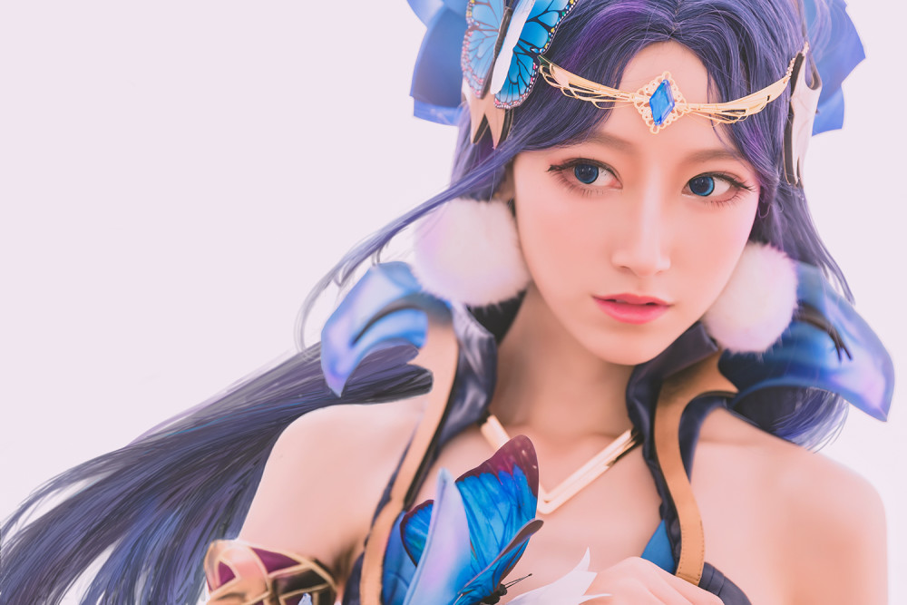 王者荣耀:仲夏夜之梦的开场,貂蝉cosplay