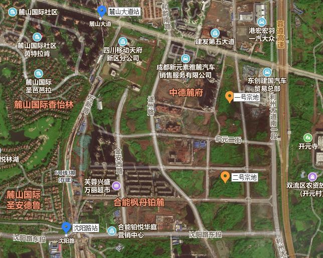 宗地,天府新区,麓湖,麓山,地块
