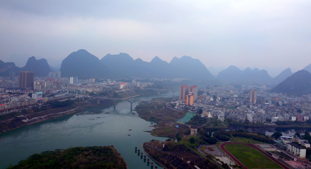 广西这个县城太美了 红水河百里画廊上的大化瑶族自治
