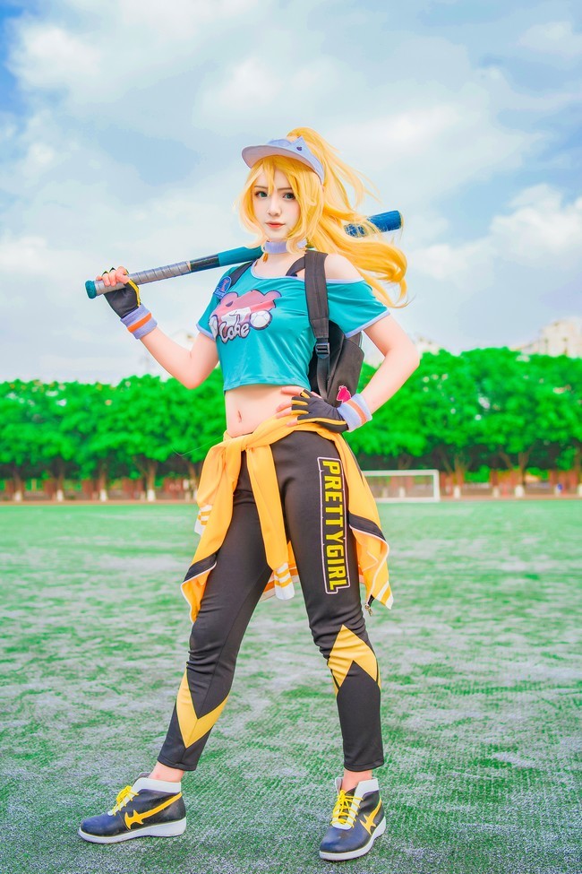 王者荣耀:花木兰青春决赛季cosplay